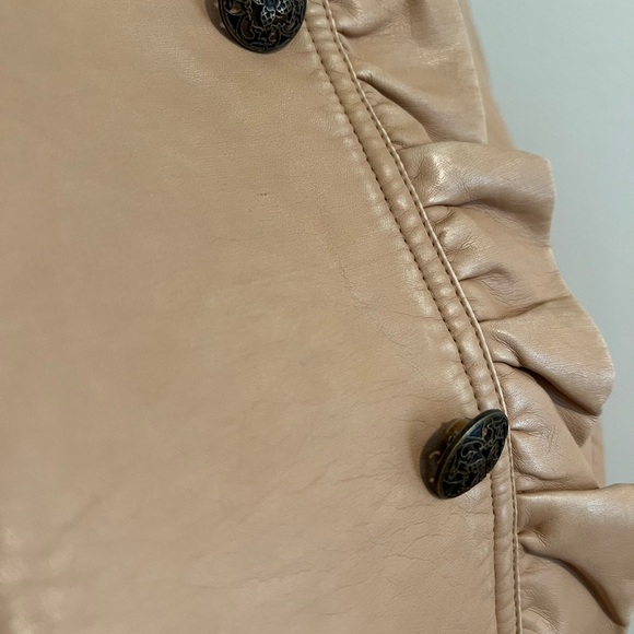AMX faux leather jacket. - Picture 4 of 5